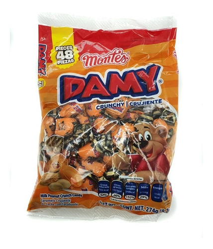 Caramelo Damy, Bolsa Con 48pzas
