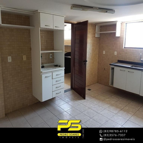 Apartamento Com 4 Dormitórios À Venda, 231 M² Por R$ 1.800.000 - Tambaú - João Pessoa/pb - Ap3639
