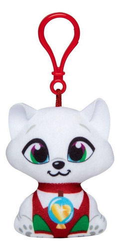 Plushee Pals Mini Clip Artic Fox Multicolor