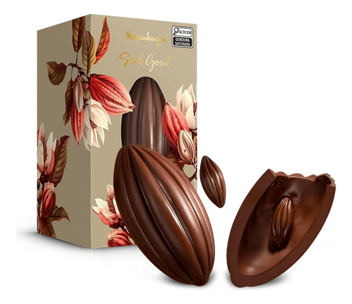 Páscoa Kopenhagen Chocolate 70% Cacau Soul Good Zero Açúcar
