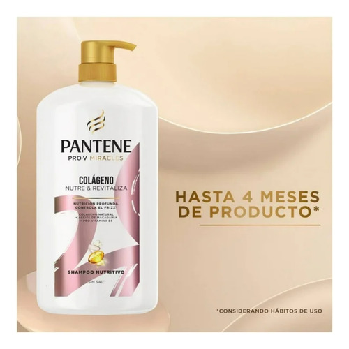Shampoo Pantene Pro-v Colágeno Nutre & Revitaliza 950 Ml