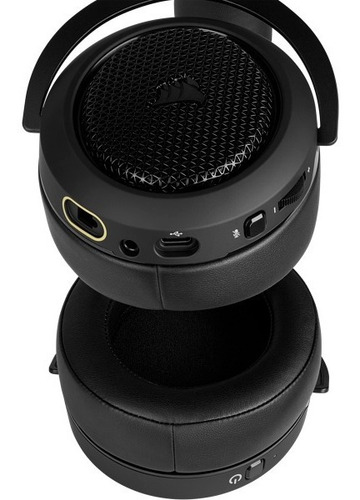 Imagen 3 de 7 de Auricular Gamer Corsair Con Cable Y Bluetooth Hs70 Cuotas