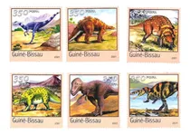 Comprar Guinea Bissau 2001 Fauna Prehistórica Dinosaurios Serie2 Mnh