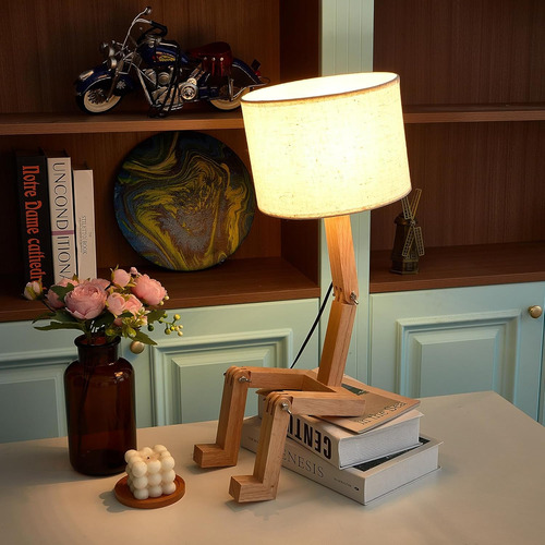 Lámpara De Escritorio Con Forma Ajustable, Lámpara De Mesa C