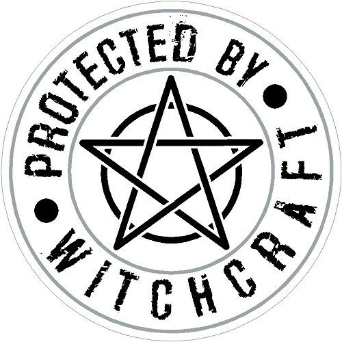 Adhesivos De Vinilo Protegidos Por Brujería Wicca J4p4o