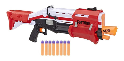 Imagen 1 de 3 de Nerf Fortnite Ts-1 Blaster Lanzador De Bombeo Hasbro E6159