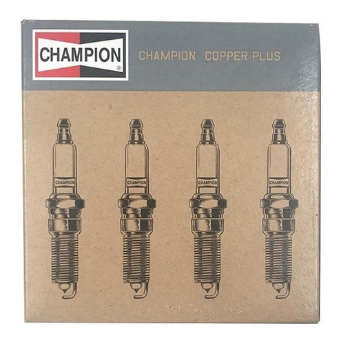 Bujia Champion Copper Plus Rs14yc6 Caja De 4 Piezas