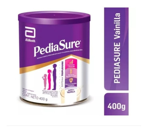 Pediasure Complete X 400grs Suplemento Sabor Vainilla