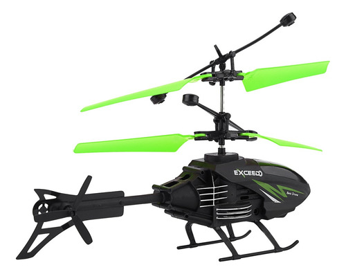 Mini Rc Gyro He Con Control Remoto De Inducción Infrarroja,