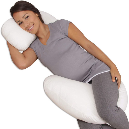 Leachco Snoogle - Almohada De Cuerpo Total Flexible Para Emb