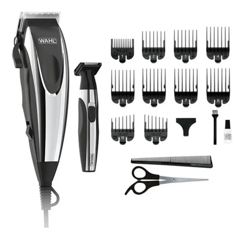 Kit Maquina De Cortar Pelo Wahl + Trimmer Cut & Detail 