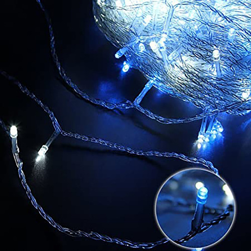 Luzes De Corda Led Com Decoração De Férias Em Modo Multi-fla