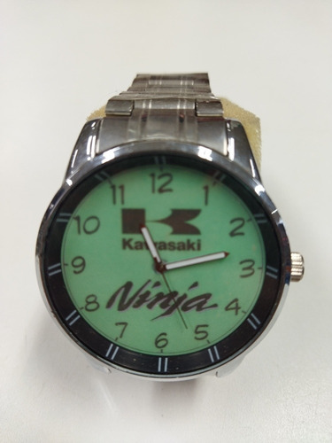 Reloj Moto Kawasaki Ninja Green