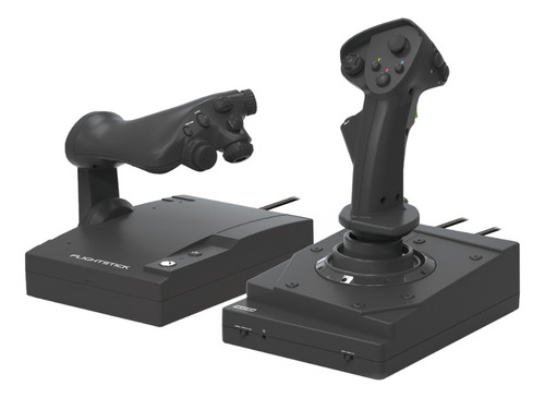 Controle de Vídeogame Joystick De Voo Para Pc, Xbox One/series X/s - Hori Cor Preto