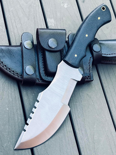 Tr-1169, Cuchillo Perseguidor De Acero Hecho A Mano Personal