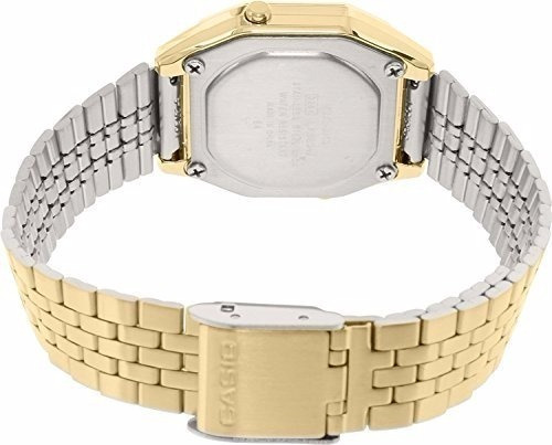 Relógio Casio La-680wga-1 Retrô Vintage Dourado Alarme