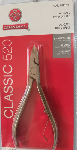 Alicate Para Uñas Mundial 520 Classic Afilado Listo P Uso 