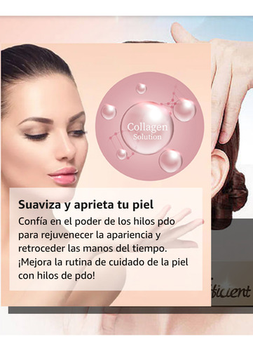 Pdo Mono Threads Lift, 29g 38mm Hilos Colágeno 20 Unidades Todo Tipo De Piel Día/noche