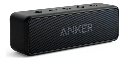 Parlante Bluetooth Anker Soundcore 2 Resistente Al Agua Color Negro