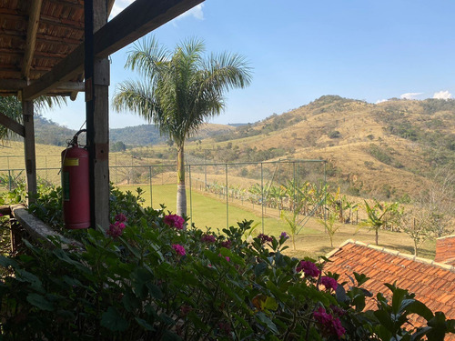 Imagem 1 de 30 de Sítio 20 Alqueires, Casa Sede Com 2 Dormitórios, 1 Suíte Com Banheira, Escritório, Casa De Caseiro, Área De Lazer Completa, Árvores Frutíferas - St00169 - 70653265