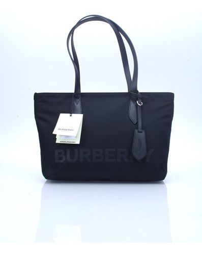 Bolsa Burberry Nylon Logo Negro