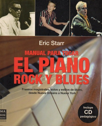 Eric Starr - Manual Para Tocar El Piano Rock Y Blues -s&-.