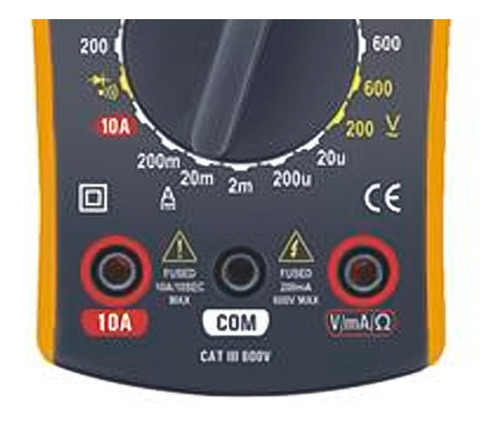 Multímetro Digital Hikari Hm-1100 Profissional Visor Lcd