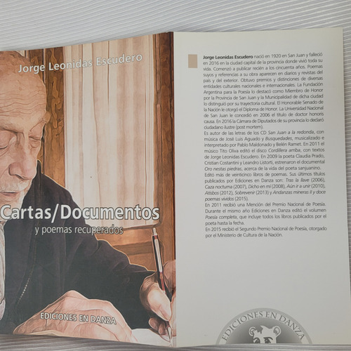 Cartas Y Poemas Recuperados Jorge Leonidas Escudero En Danza (Usado)