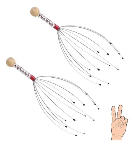 Masajeador Capilar Cabeza Araña Anti Estrés Caída Obelisco