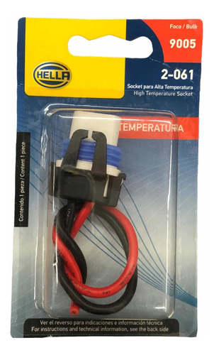 1x Socket Cerámica Hella Alta Temperatura Uso Rudo Hb3 9005