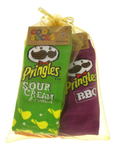 Pringles Sock Bundle  Calcetines De Cebolla, Queso Cheddar Y