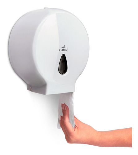 Imagen 2 de 5 de Dispensador De Papel Higiénico + Repuesto 250 Metros