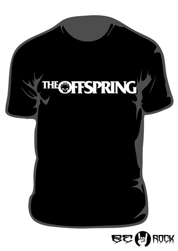 Remera Estampada The Offspring Vinilo Importado