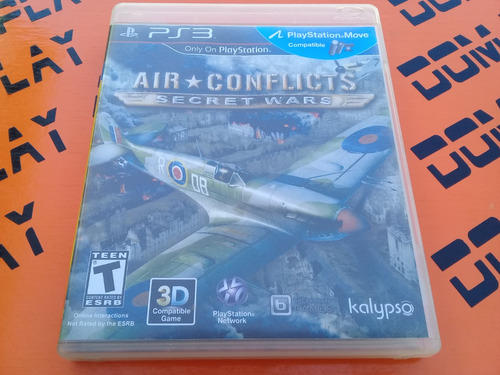 Air Conflicts: Secret Wars Ps3 Físico Envíos Dom Play