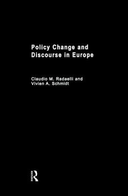 Libro Policy Change & Discourse In Europe - Radaelli, Cla...