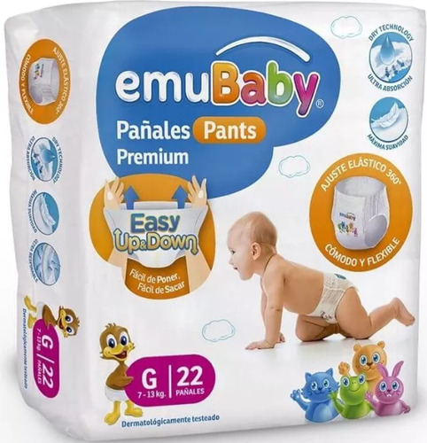Pañal Emubaby Pants Premium Elige La Talla