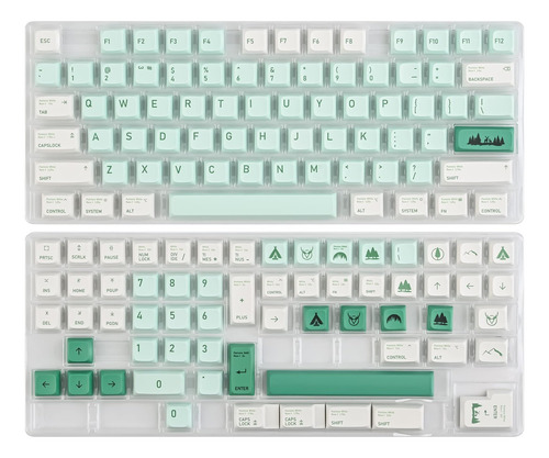 Tapa De Tecla Xda Pbt, 139 Keys Sublimación De La Tapa De Te