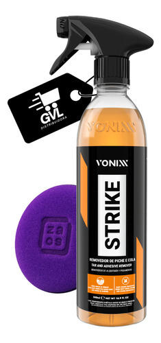 Removedor Strike Vonixx Tira Piche E Cola 500ml Aplicador