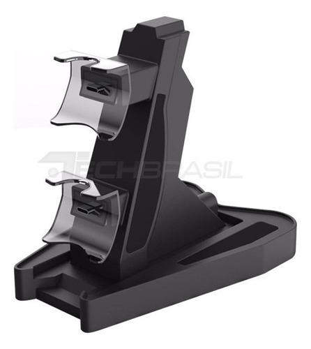 Carregador Duplo Para Controle Compatível Com Xbox Series X Cor Preto