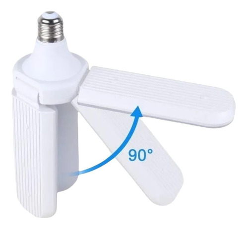 Foco Led 50w Tipo Ventilador Apertura Ajustable Blanca T2188