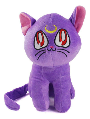 3pcs Sailor Moon Luna Cat Peluche Muñeca Cumpleaño Regalo