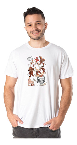 Remeras Hombre Forrest Gump |de Hoy No Pasa| 3 S