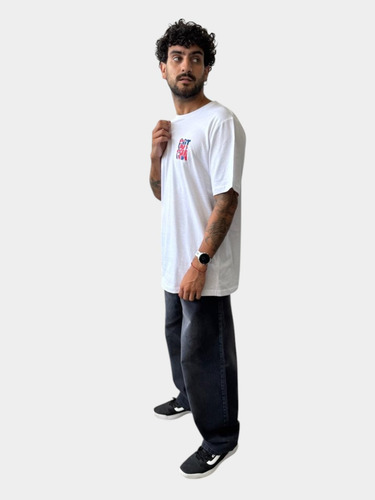 Remera Hombre Gotcha Backside Talles S Al 2xl Manga Corta