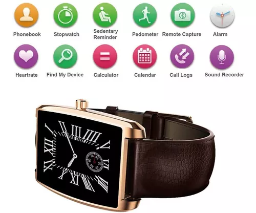 SReloj inteligente Vernier Smartwatch BT 4.0 tarjeta SIM Torrelavega