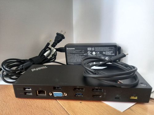 Lenovo Dock Station 40ac Thunderbolt 3 Estacion Acoplamiento (Usado)