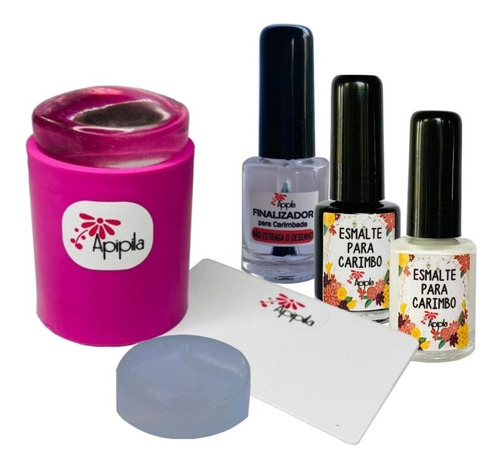 Imagem 6 de 7 de Kit Placas E Carimbos De Unhas - Grátis - Carimbo Iniciante
