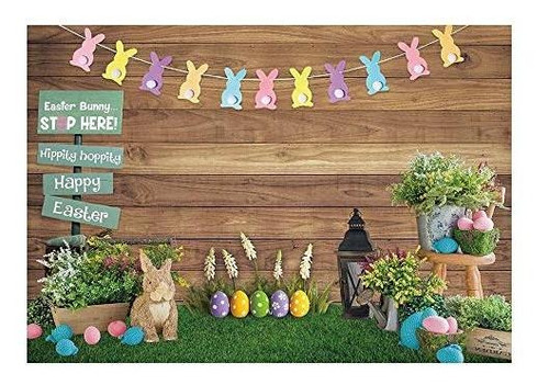 Funnytree 5x7ft Primavera Feliz Pascua Tema Xbzmg