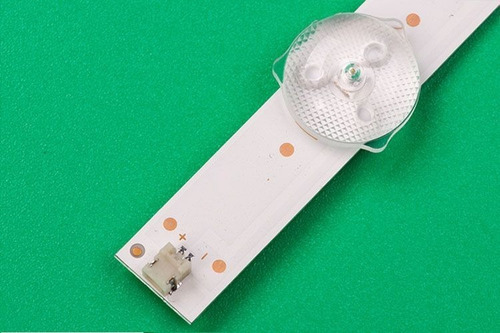 Imagen 3 de 4 de Tira Led Tv Backlight 10 B Samsung 40 5 Leds 32,5cm Kit X3