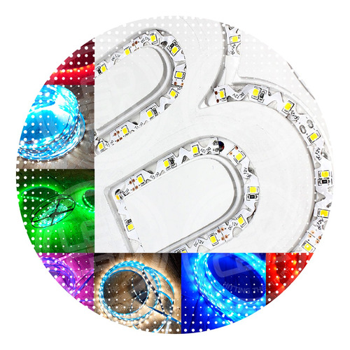 Tira Led Zigzag 5 Metros 2835 7.2w X M Exterior Interior