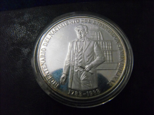 Moneda Conmemorativa De Bicentenario De Simon Bolivar. 